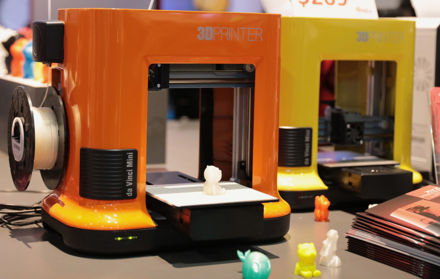 XYZプリンティング、290ドルの低価格3Dプリンターをリリース