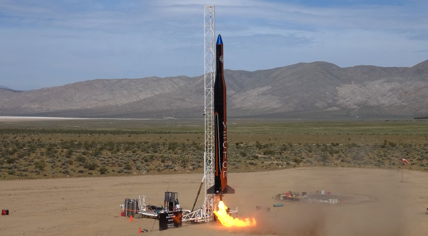 アメリカのロケット製造ベンチャー企業がロケットのテスト打ち上げに成功