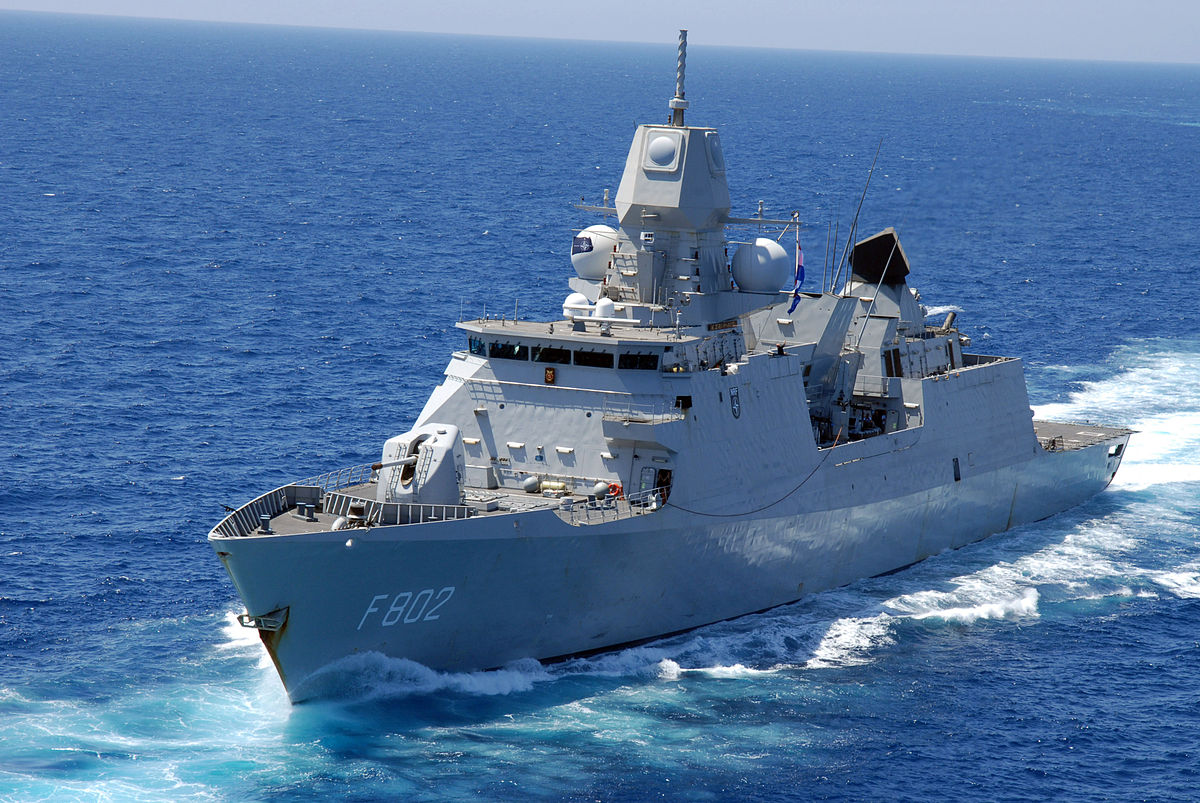 オランダ海軍が自軍の艦船のパーツを3Dモデル化