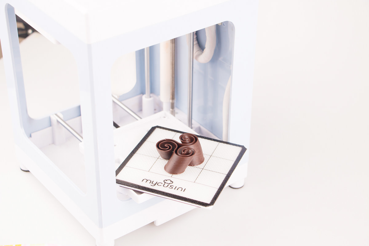 チョコレート3Dプリンターのキックスターターキャンペーンが開始