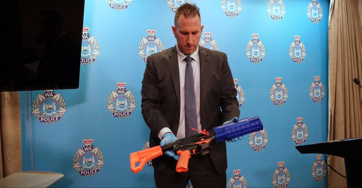 オーストラリアの18歳の少年が3Dプリント銃製造の疑いで起訴