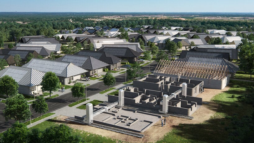 ICONがテキサス州ジョージタウンに100棟の3Dプリント住宅を建設