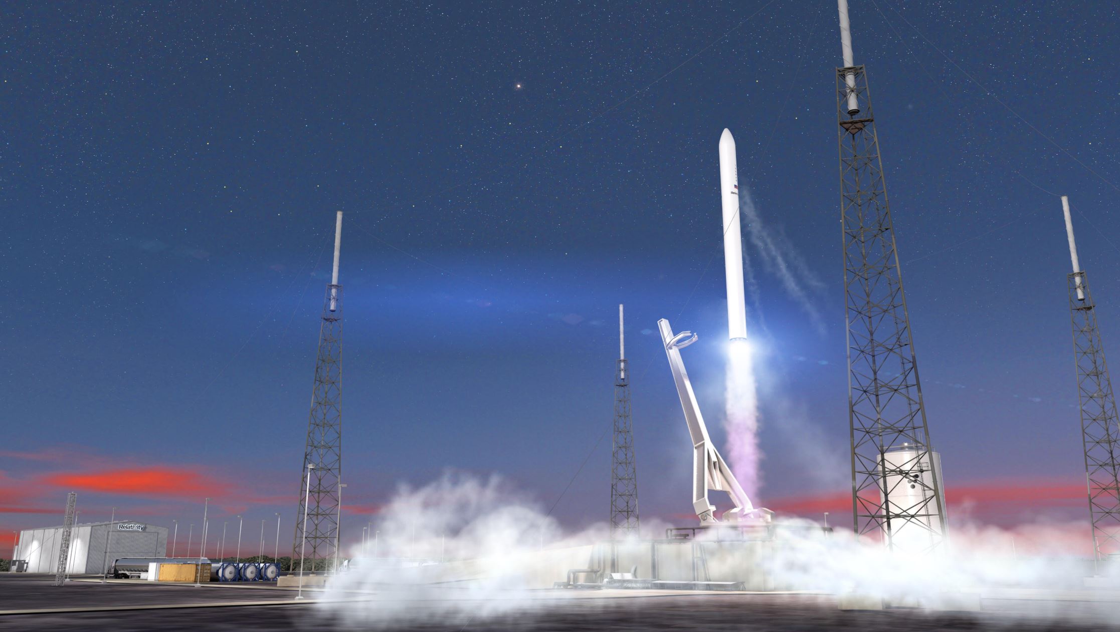 リラティビティ・スペースがテラン1ロケットの打上げ予定日を発表