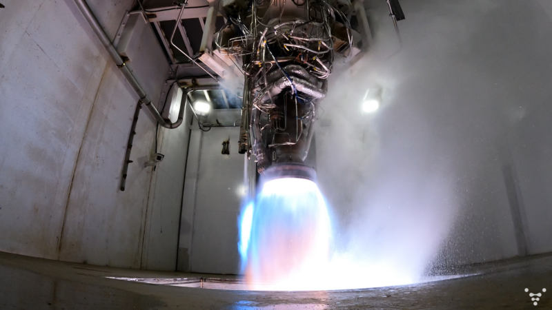 リラティビティ・スペースが新型3Dプリントロケットエンジンの燃焼試験に成功