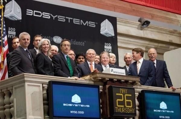スリーディーシステムズがニューヨーク証券取引所から上場基準不適合通知を受領